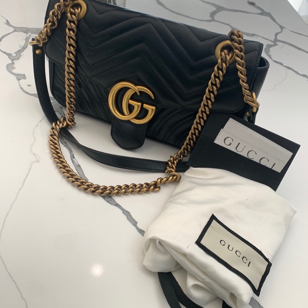 GG Marmont matelassé mini bag - Picture 4 of 6